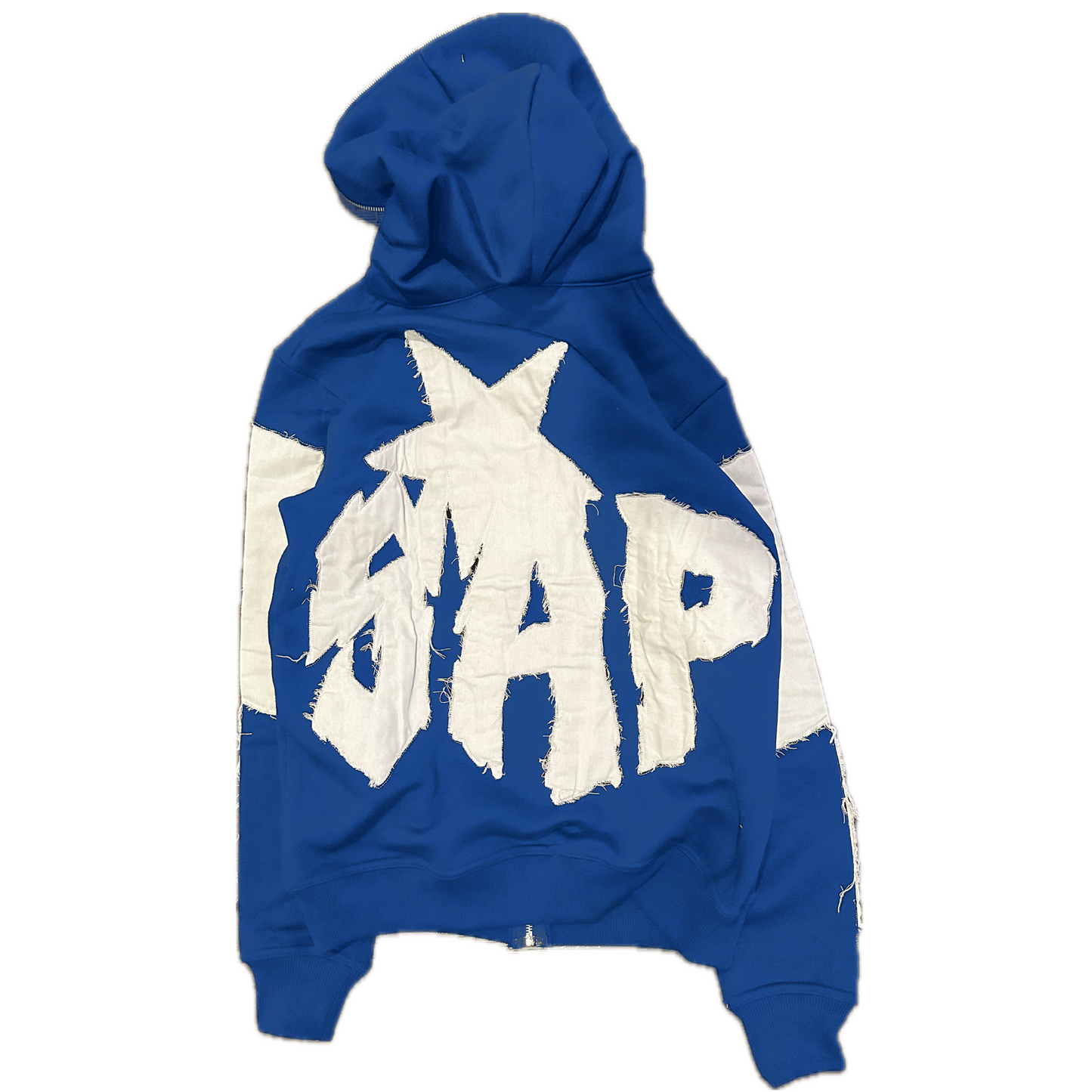 BLUE STORM FULL ZIP UP HOODIE