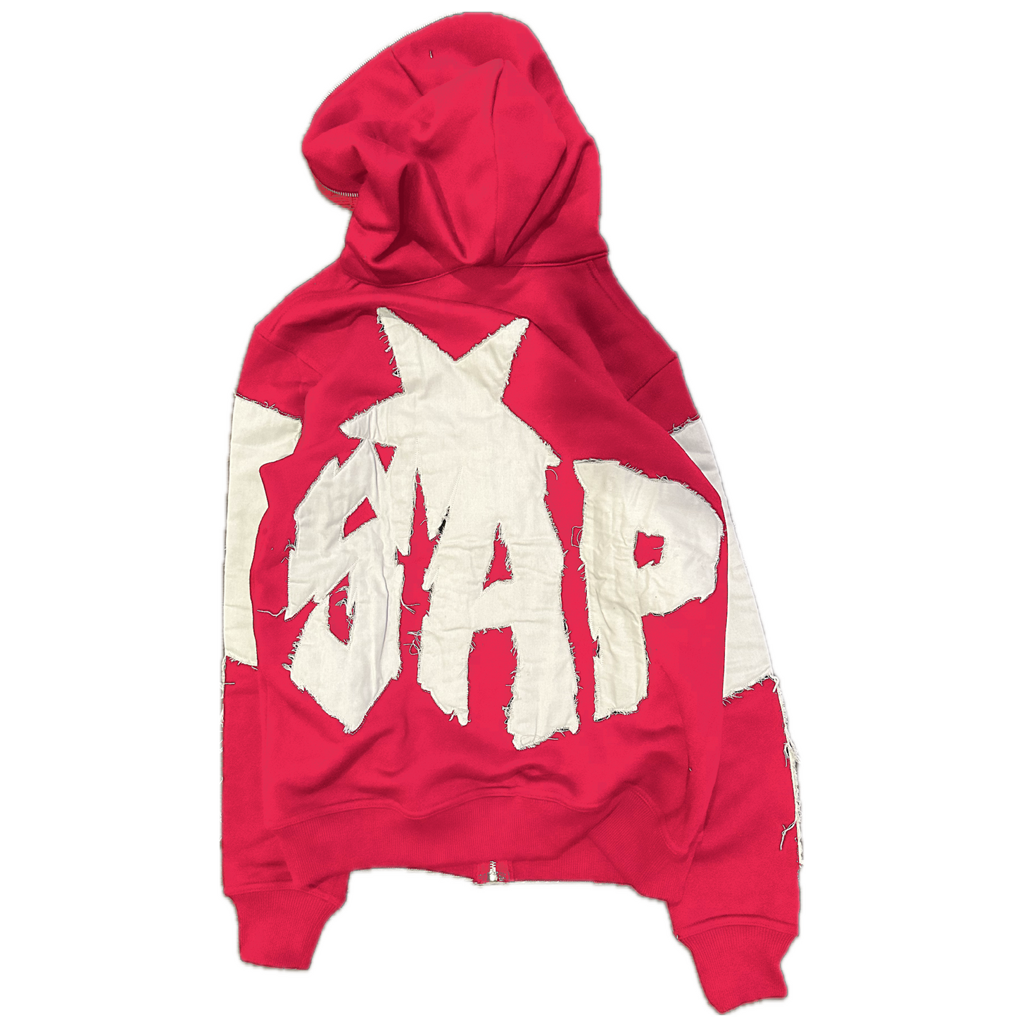 PINK STORM FULL ZIP UP HOODIE