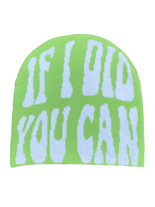 GREEN STORM BEANIE
