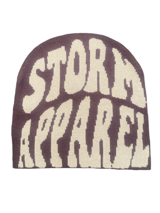 BROWN STORM  BEANIE